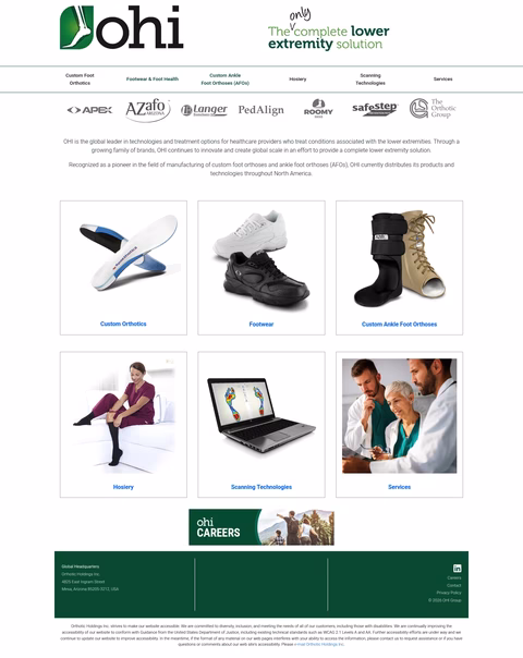 Orthotic-Holdings-Inc Homepage 1440px