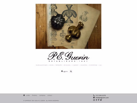 P-E-Guerin Homepage 1440px