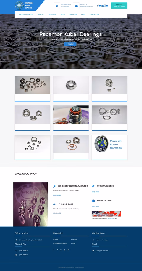 Pacamor-Kubar-Bearings Homepage 1440px