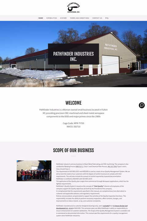 Pathfinder-Industries Homepage 1440px