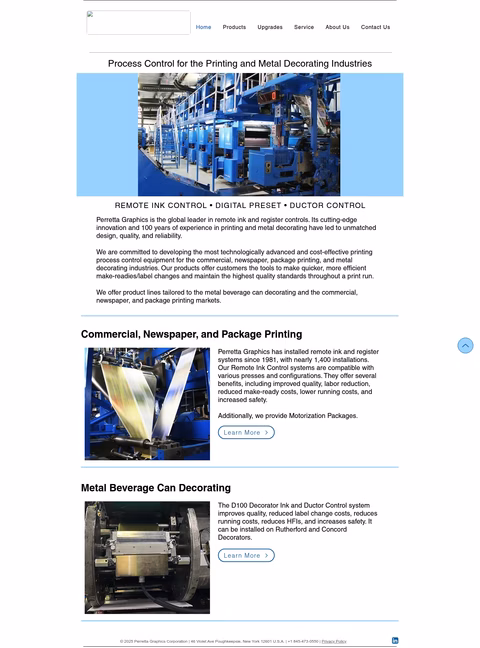 Perretta-Graphics Homepage 1440px