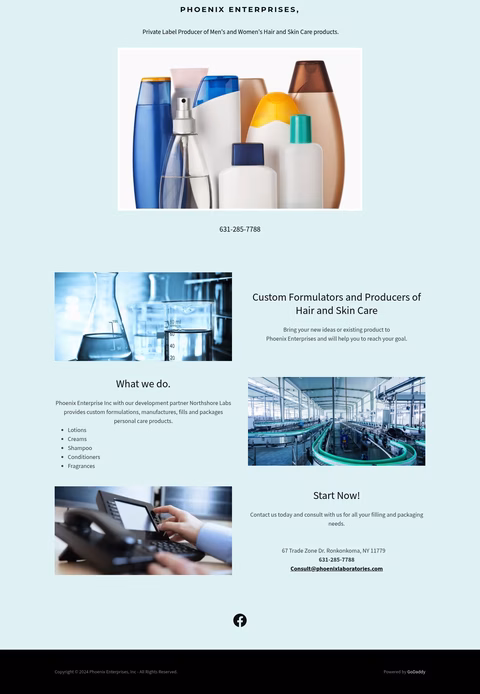 Phoenix-Enterprises Homepage 1440px