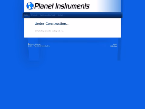 Planet-Instruments Homepage 1440px
