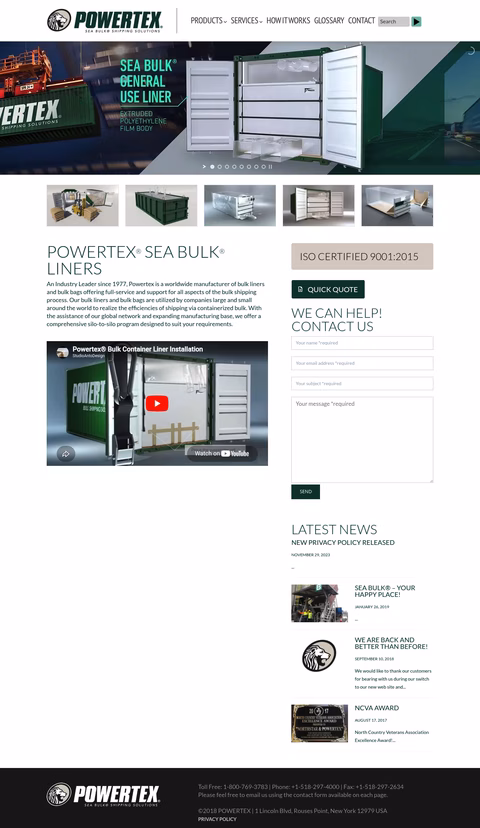 Powertex Homepage 1440px