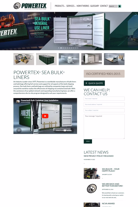 Powertex Homepage 1440px