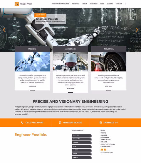Precipart Homepage 1440px