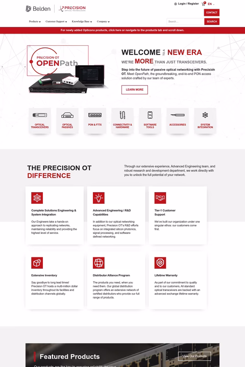 Precision-Optical-Technologies Homepage 1440px