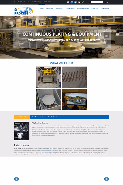 Precision-Process-Equipment Homepage 1440px
