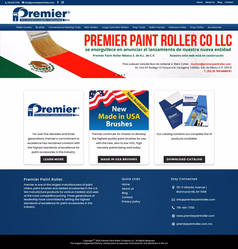 Premier-Paint-Roller Homepage 1440px