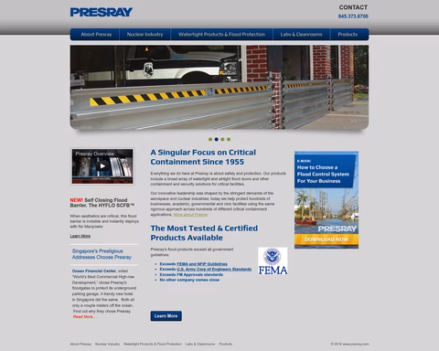 Presray Homepage 1440px