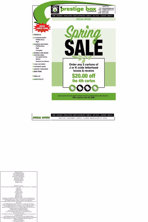Prestige-Box Homepage 1440px