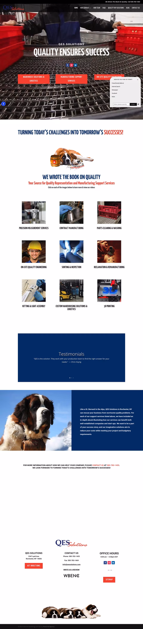 Qes-Solutions Homepage 1440px