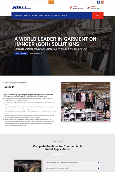 Railex-Conveyor-Systems Homepage 1440px