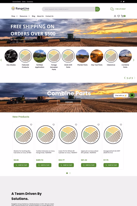 Rangeline-Group Homepage 1440px
