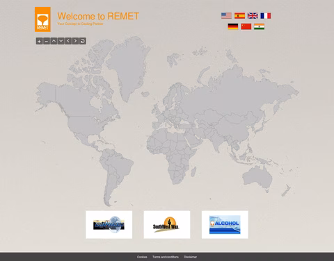 Remet Homepage 1440px