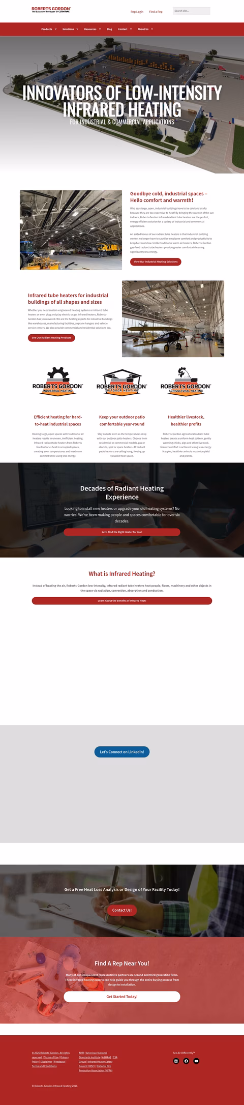 Roberts-Gordon Homepage 1440px