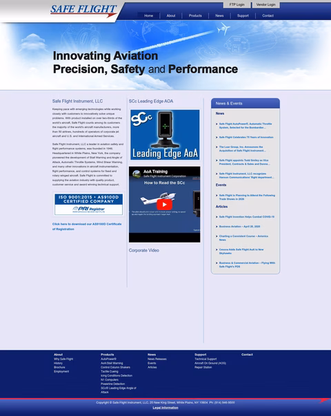 Safe-Flight-Instrument Homepage 1440px