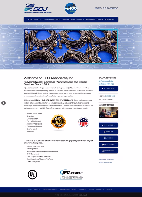 Scj-Associates Homepage 1440px