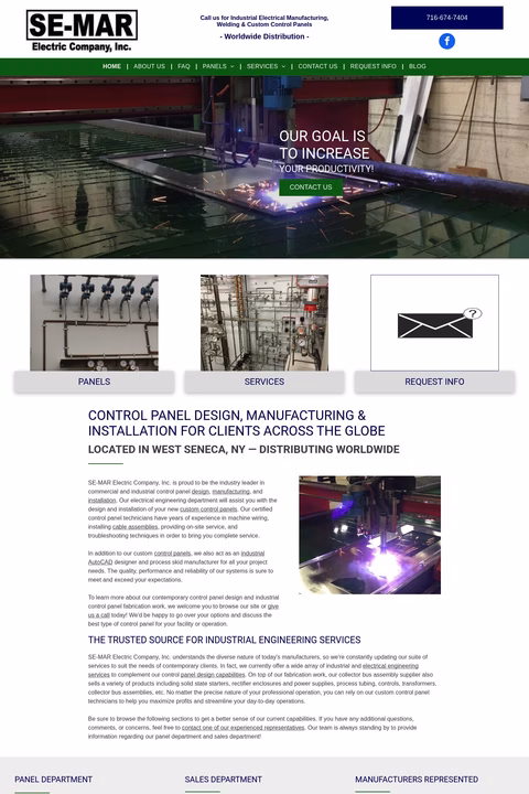 Se-Mar-Electric-Company Homepage 1440px