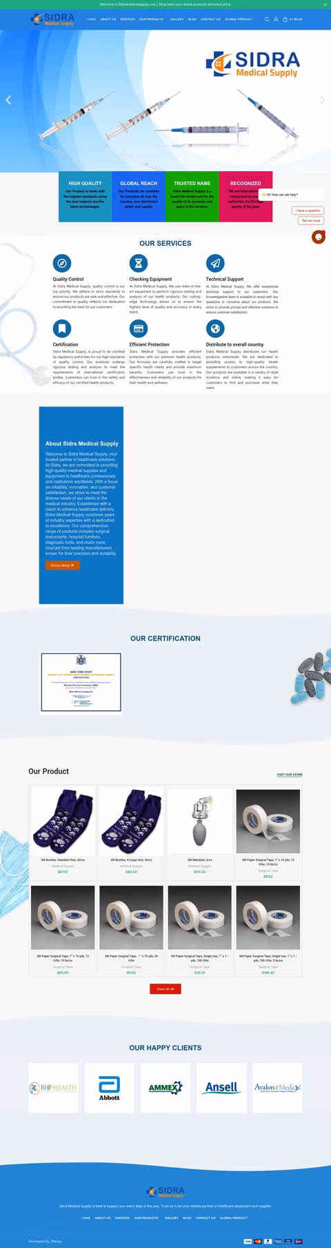 Sidra-Medical-Supply Homepage 1440px