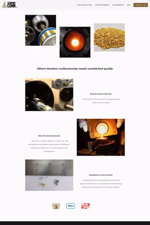 Sigmund-Cohn Homepage 1440px