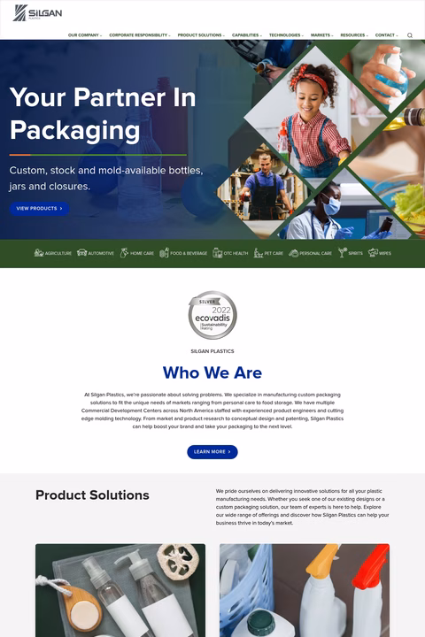 Silgan-Plastics Homepage 1440px