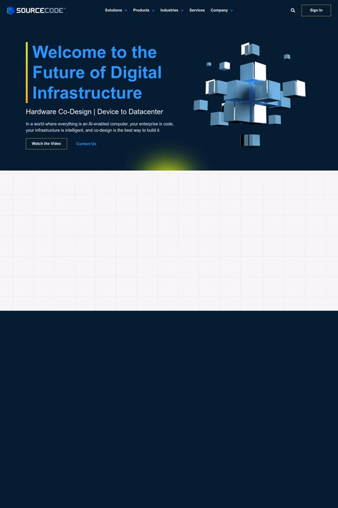 Source-Code Homepage 1440px