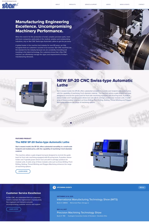 Star-Cnc-Machine-Tool Homepage 1440px