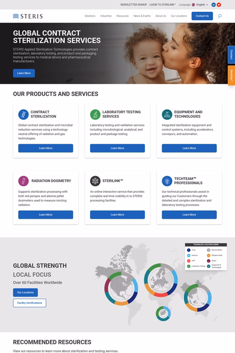 Steris Homepage 1440px