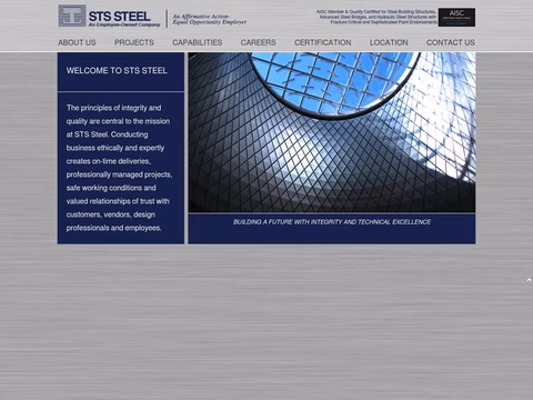 Sts-Steel Homepage 1440px