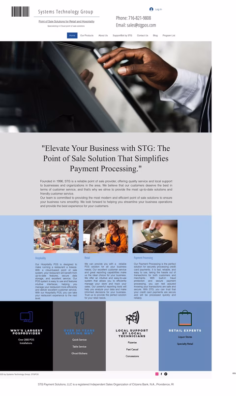 Systems-Technology-Group Homepage 1440px