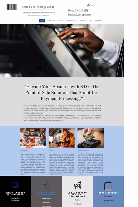 Systems-Technology-Group Homepage 1440px