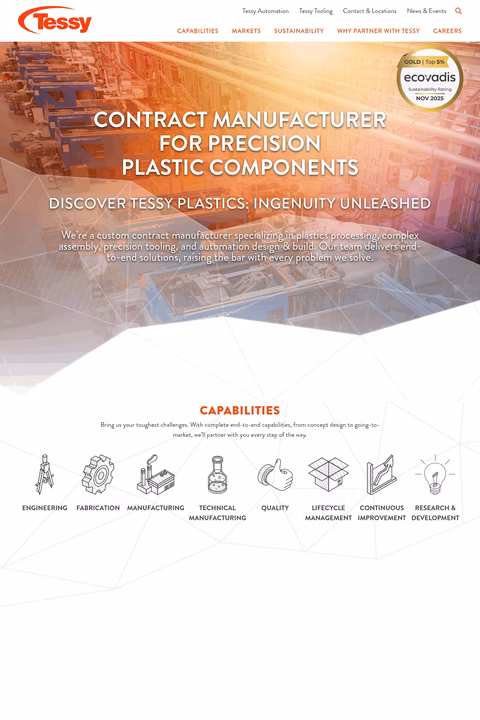 Tessy-Plastics Homepage 1440px