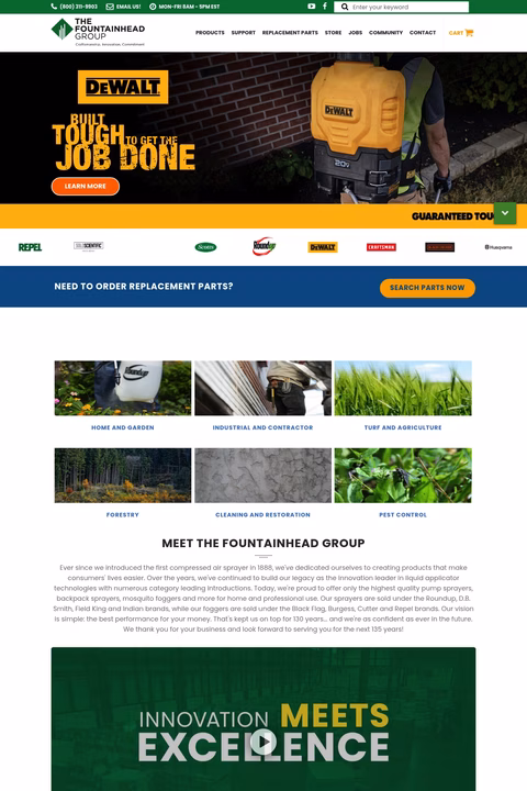 The-Fountainhead-Group Homepage 1440px