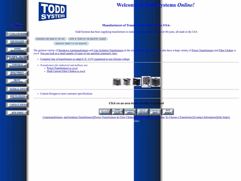Todd-Systems Homepage 1440px