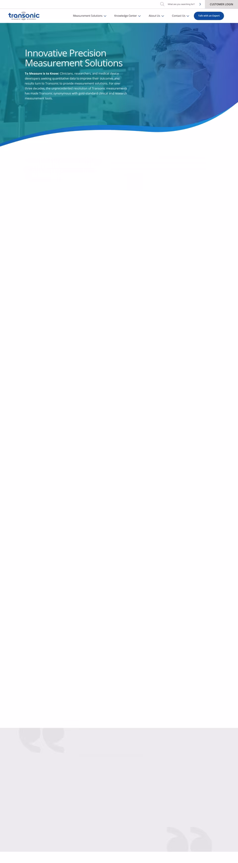 Transonic-Systems Homepage 1440px
