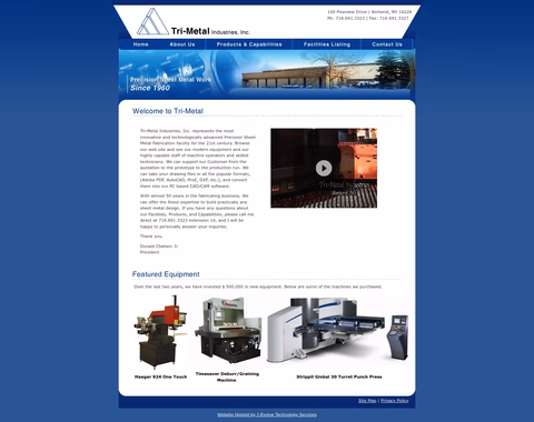 Tri-Metal-Industries Homepage 1440px