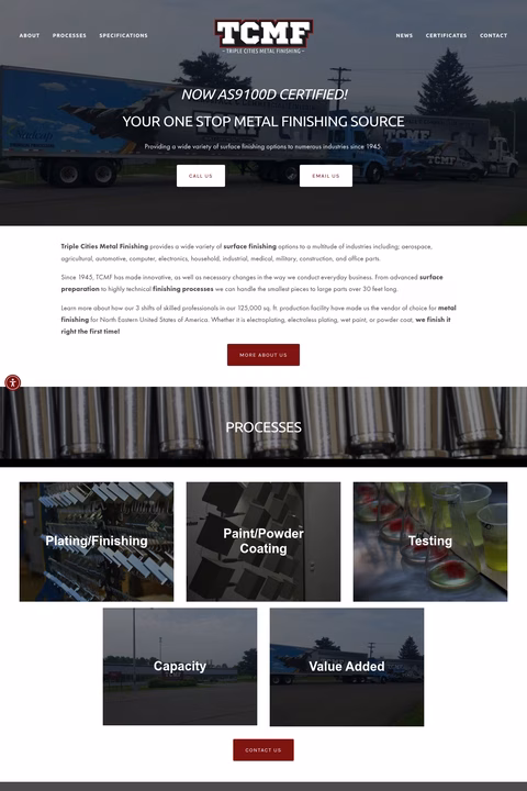 Triple-Cities-Metal-Finishing Homepage 1440px