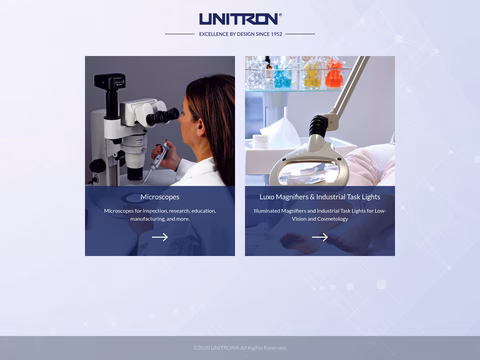 Unitron-Usa Homepage 1440px