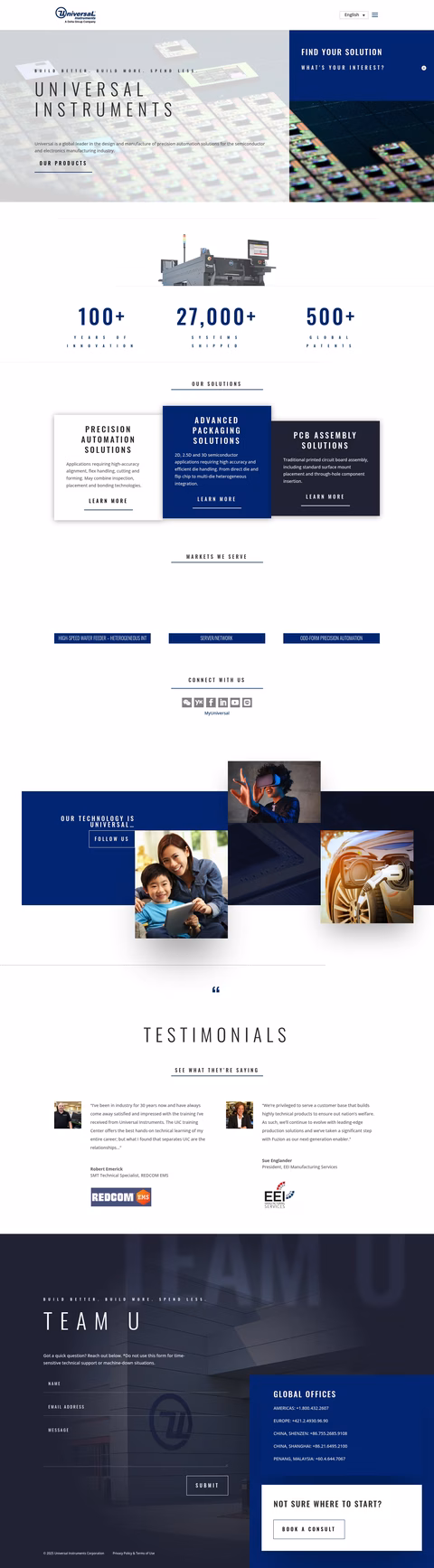 Universal-Instruments Homepage 1440px