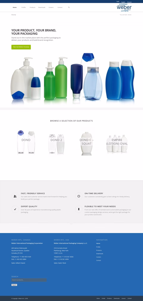 Weber-International-Packaging Homepage 1440px