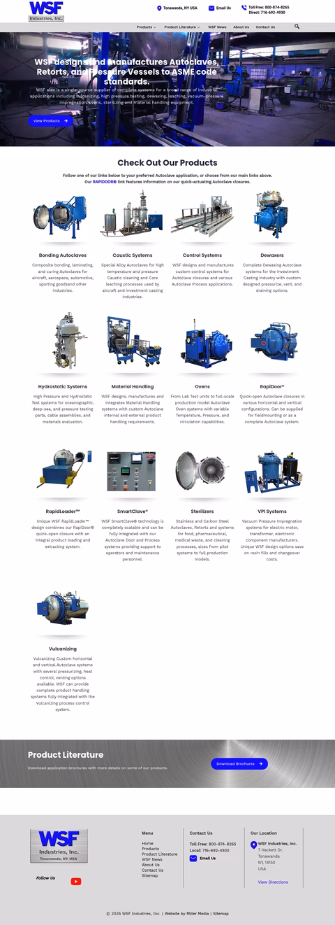 Wsf-Industries Homepage 1440px