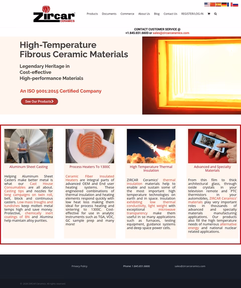 Zircar-Ceramics Homepage 1440px