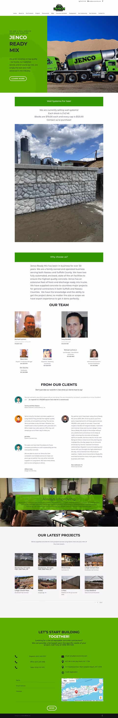 Jenco-Ready-Mix Homepage 1440px