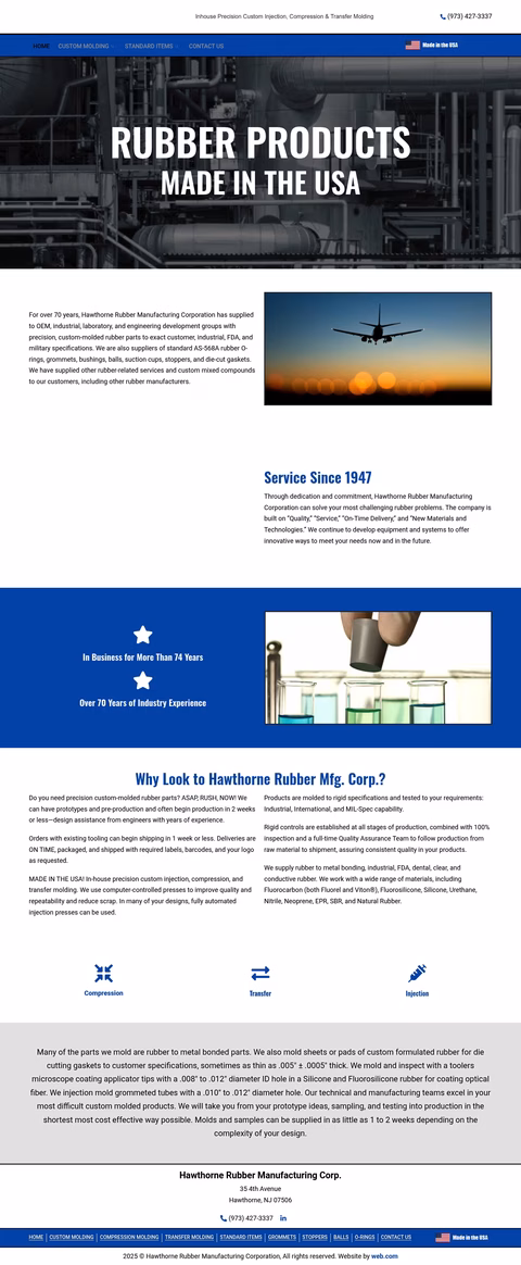 Hawthorne-Rubber-Manufacturing Homepage 1440px