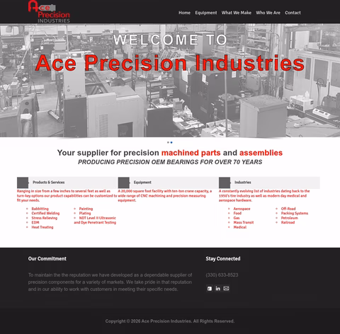 Ace-Precision-Industries Homepage 1440px