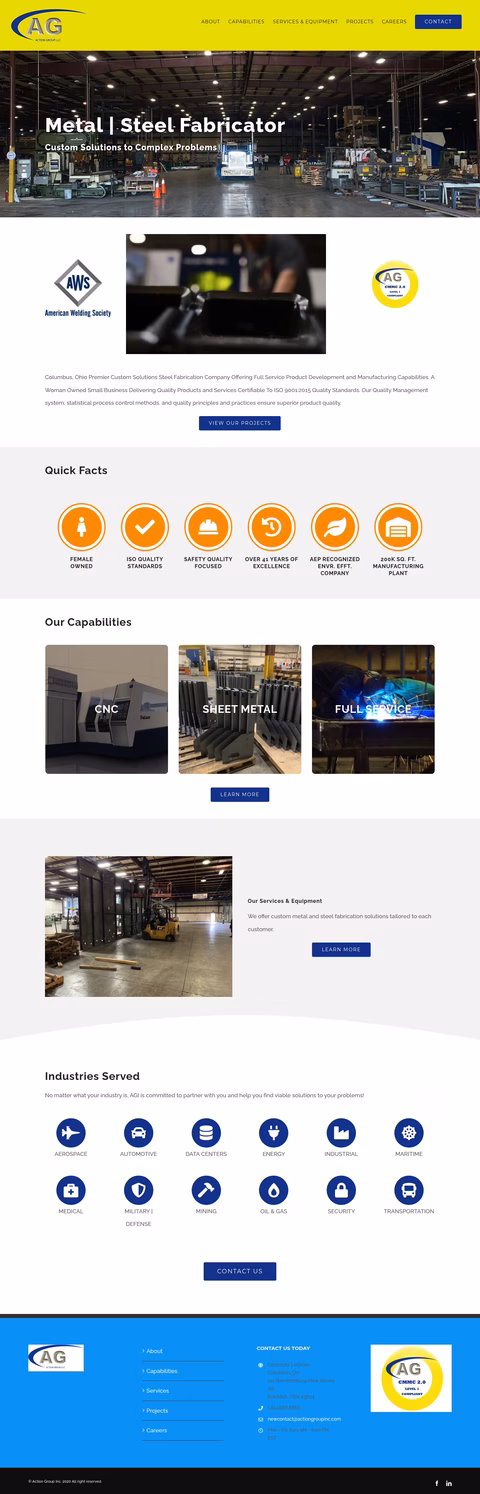 Action-Group-Inc Homepage 1440px