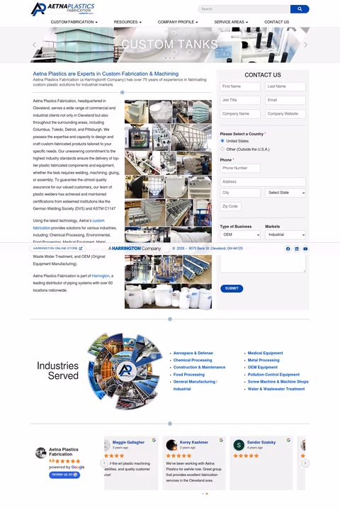 Aetna-Plastics-Fabrication Homepage 1440px