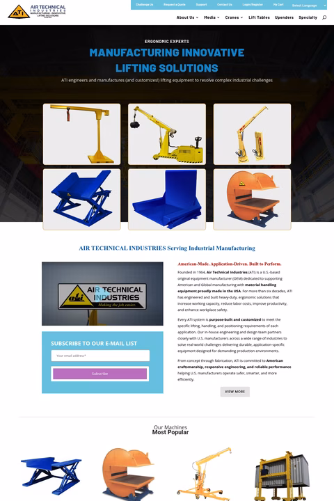 Air-Technical-Industries Homepage 1440px