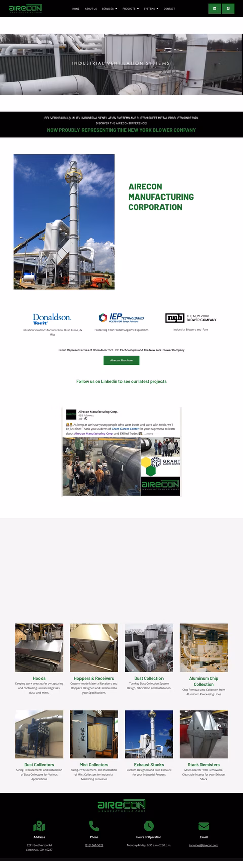 Airecon-Manufacturing Homepage 1440px